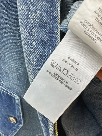 Ral 25 Pony embroidered denim jacket