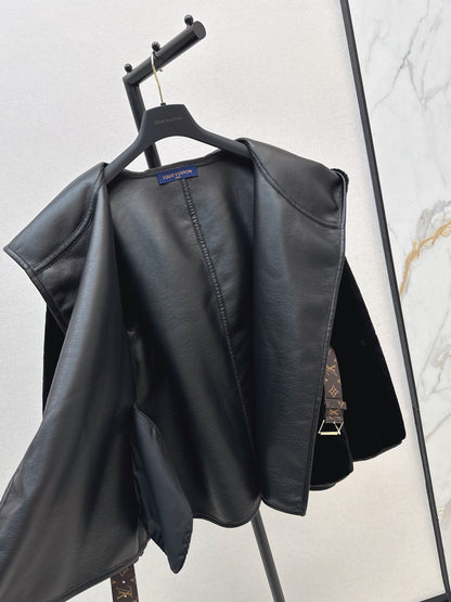 L 25 New fur wrap short coat