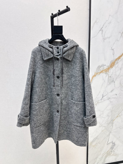 Lor 25 Hooded coat