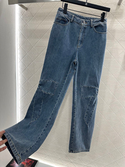 C 25 Butterfly Denim Pants