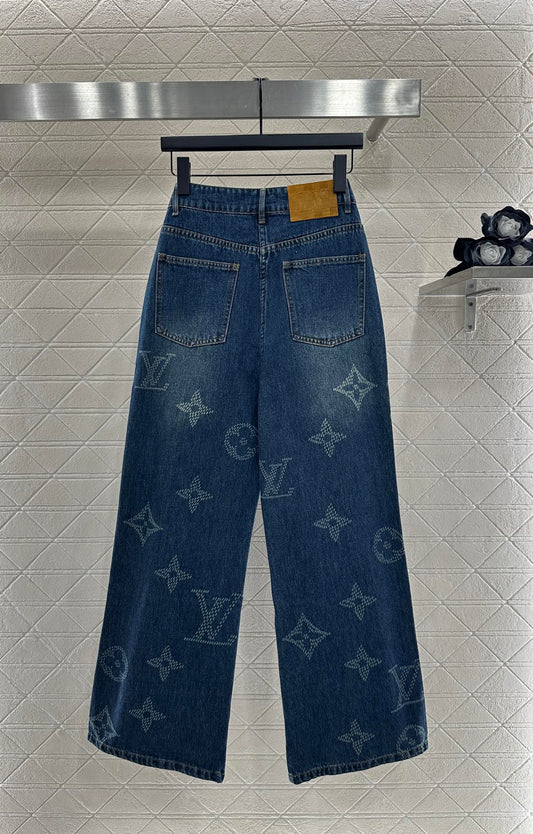 L 25 Laser printed jeans