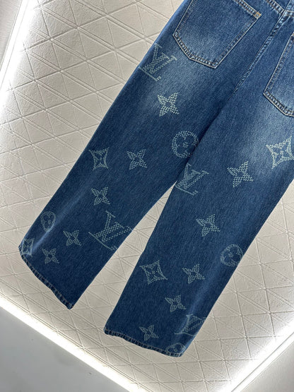 L 25 Laser printed jeans