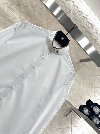 Bru 25 Stand collar shirt