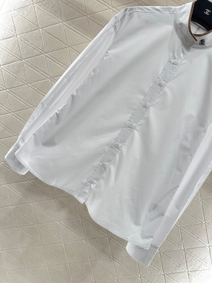 Bru 25 Stand collar shirt