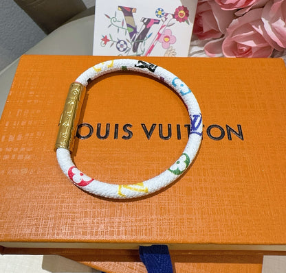 L 25 Vintage leather rope bracelet