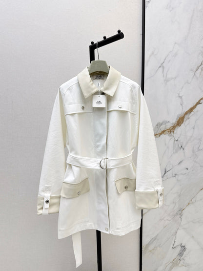 He 25 cargo pocket mid-length windbreaker