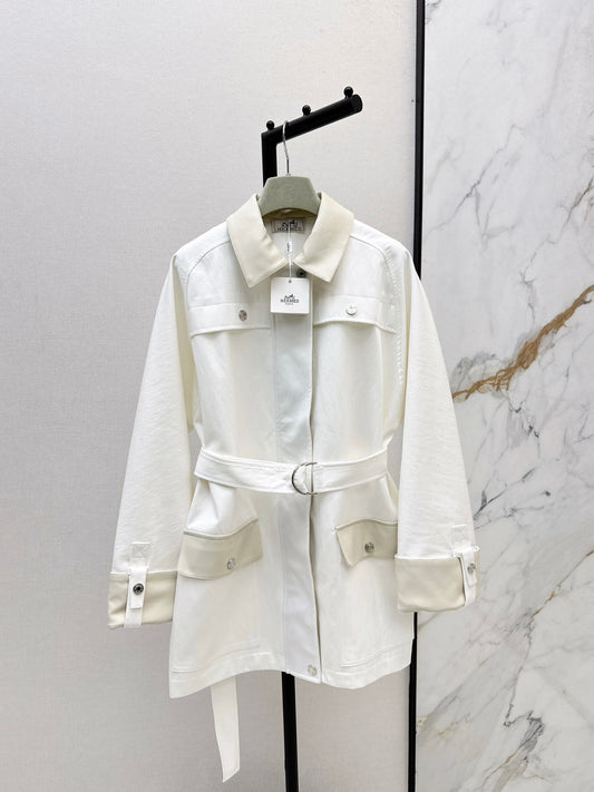 He 25 cargo pocket mid-length windbreaker