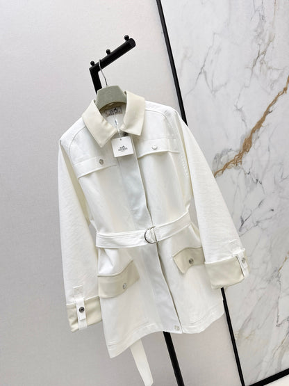 He 25 cargo pocket mid-length windbreaker
