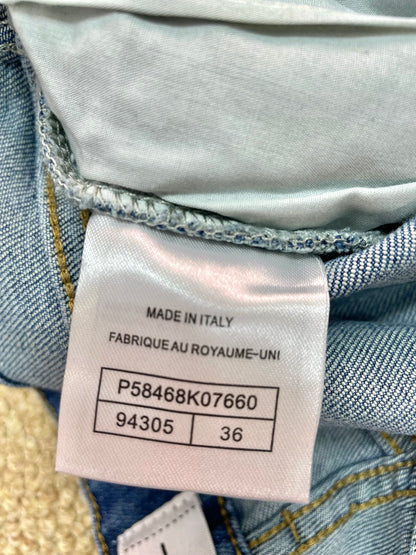 C 25 New Pearl Decorated Pocket Jeans