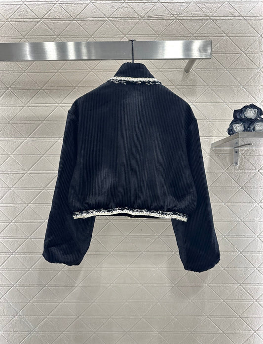 C 25 hem corduroy jacket