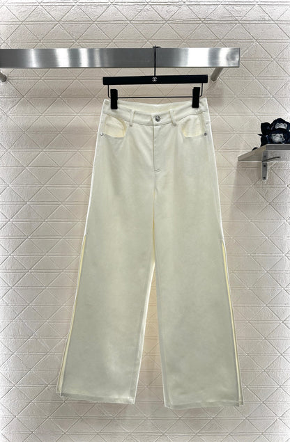 C 25 Waist halter vest + trousers set