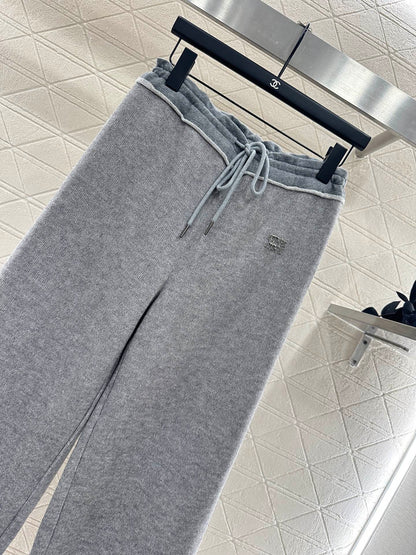 Mi 25 drawstring wide-leg trousers
