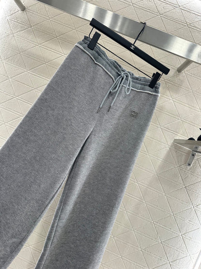 Mi 25 drawstring wide-leg trousers