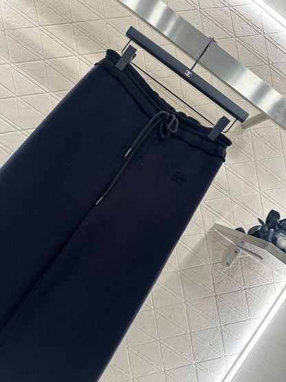 Mi 25 drawstring wide-leg trousers