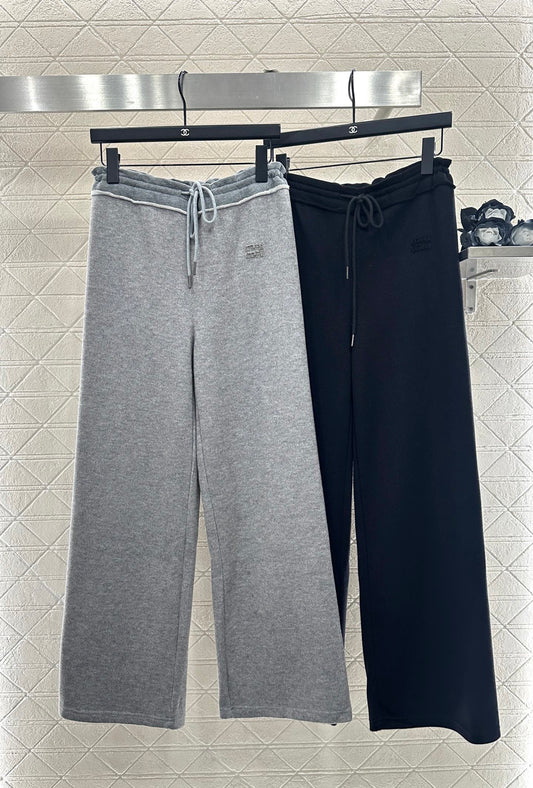 Mi 25 drawstring wide-leg trousers