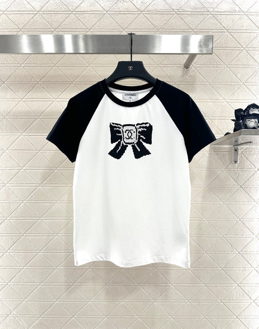 C 25 Bow logo short sleeves
