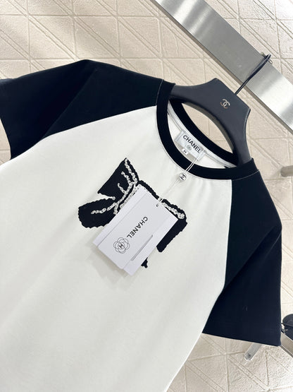 C 25 Bow logo short sleeves