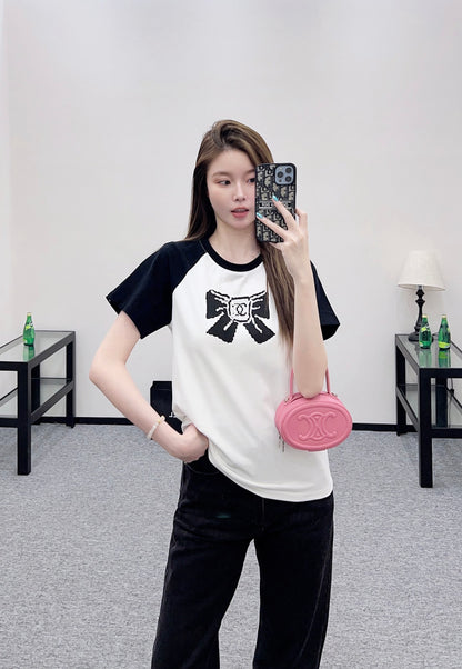 C 25 Bow logo short sleeves