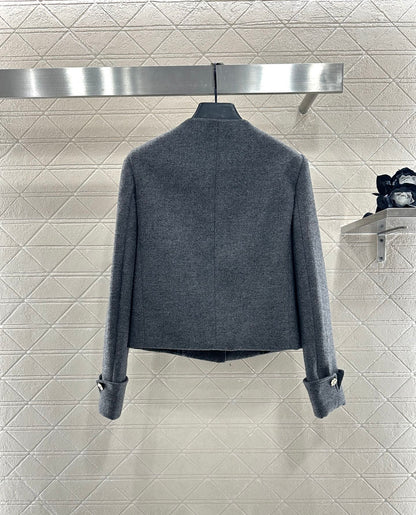 C 25 Crew neck wool blazer