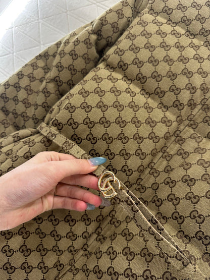 Gu 25 Jacquard belt down jacket