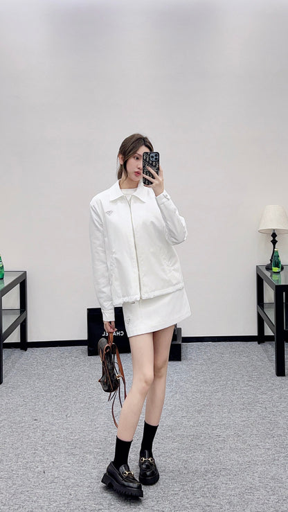Pr 25 padded jacket and skirt suit