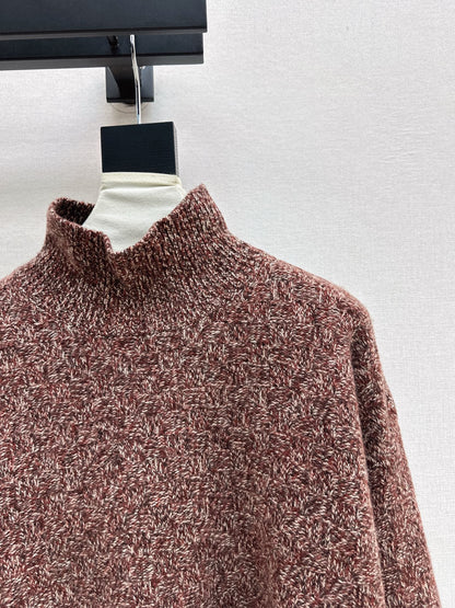 Bot 25 turtleneck wool sweater(KHAKI/RED/GRAY)