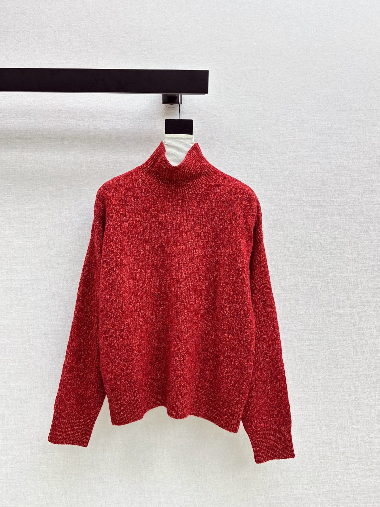 Bot 25 turtleneck wool sweater(KHAKI/RED/GRAY)