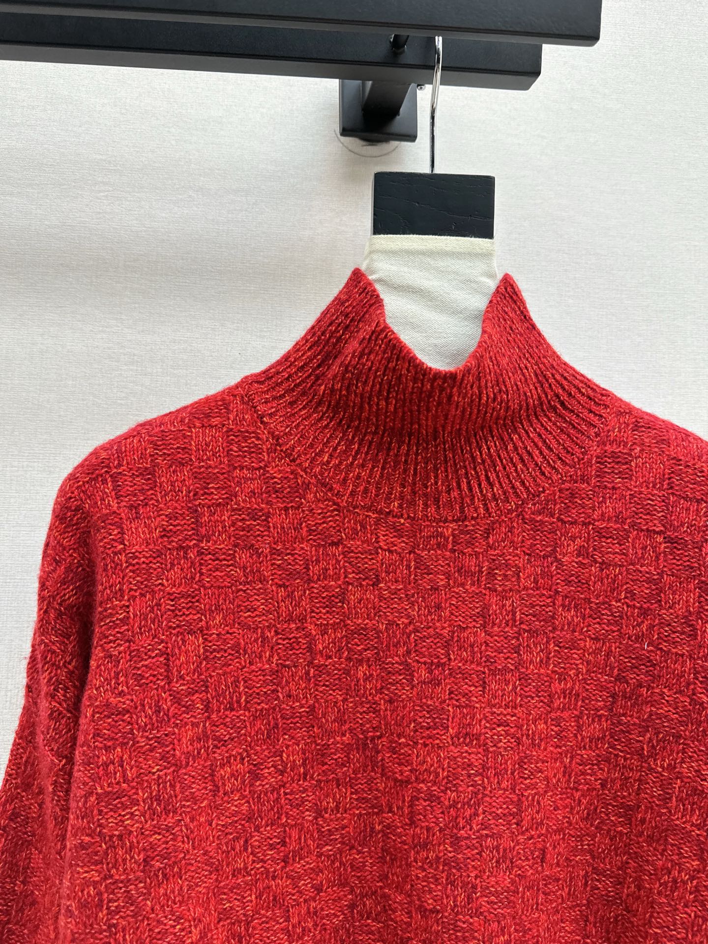 Bot 25 turtleneck wool sweater(KHAKI/RED/GRAY)