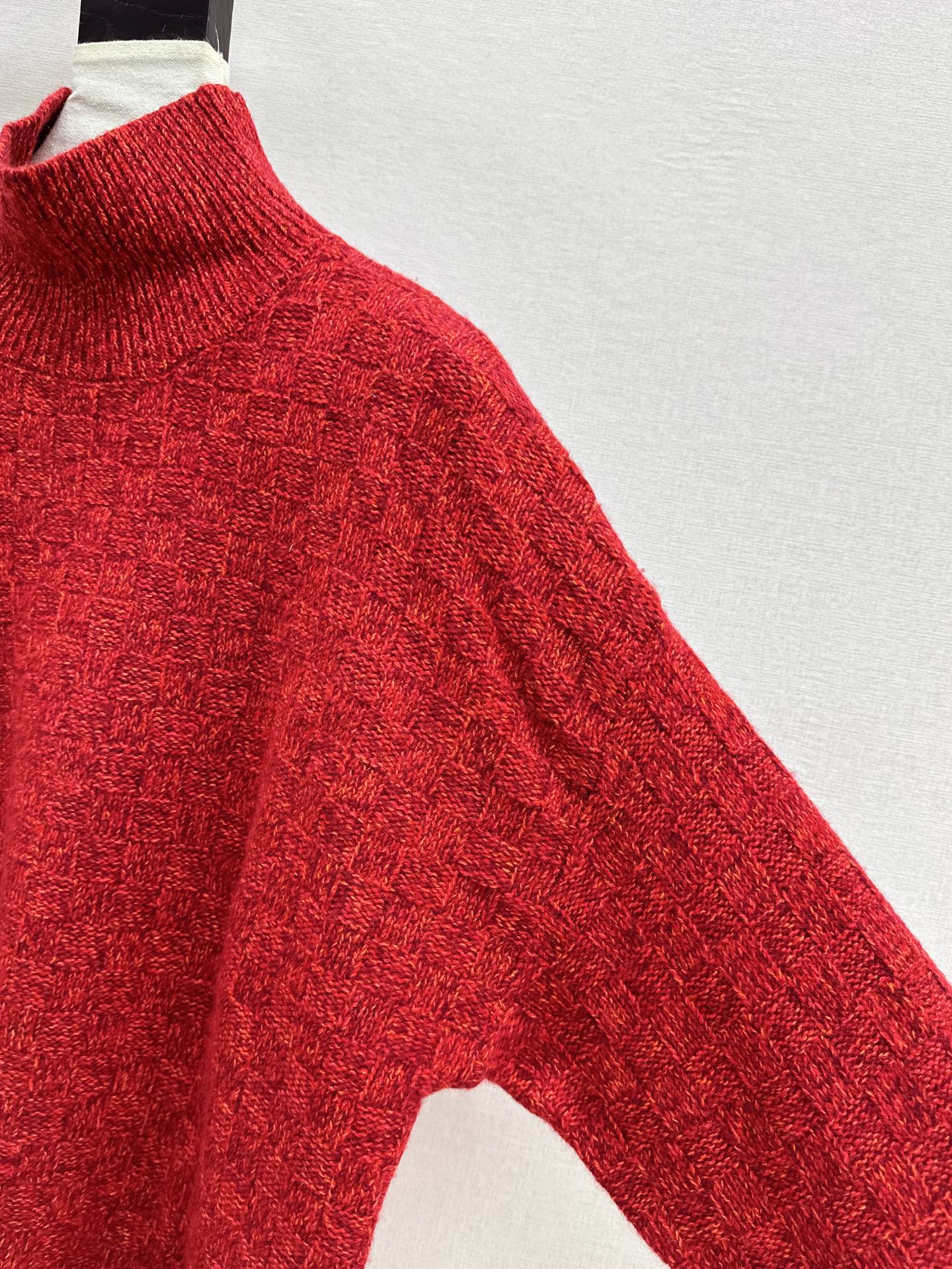 Bot 25 turtleneck wool sweater(KHAKI/RED/GRAY)