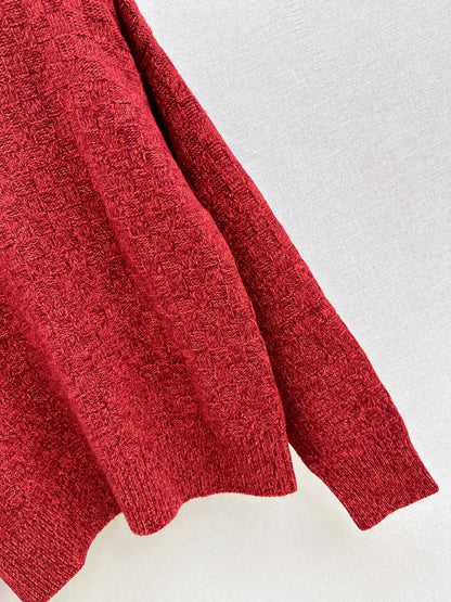 Bot 25 turtleneck wool sweater(KHAKI/RED/GRAY)