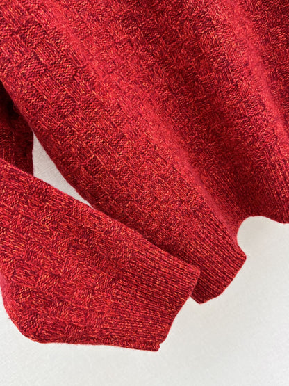 Bot 25 turtleneck wool sweater(KHAKI/RED/GRAY)