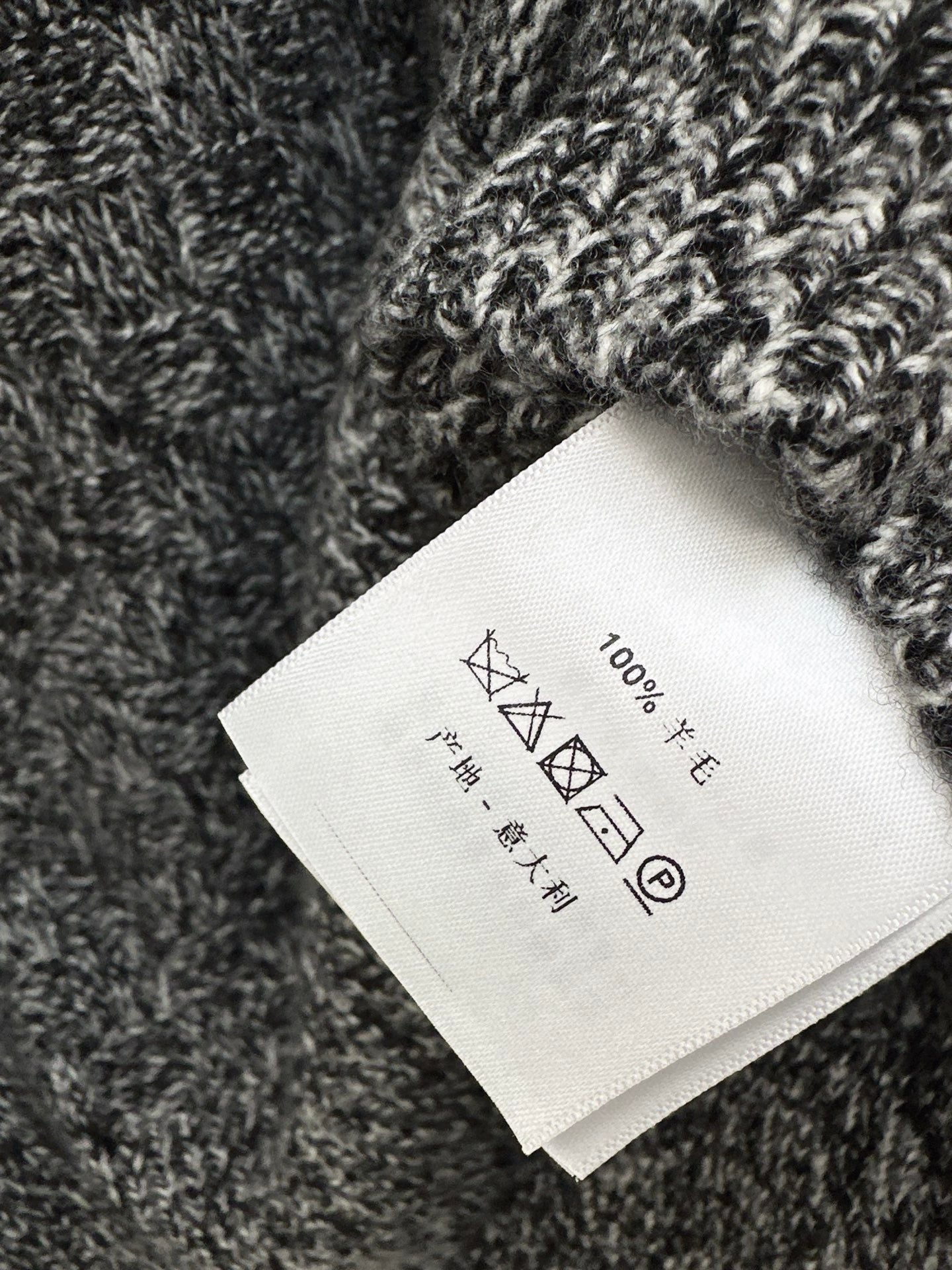Bot 25 turtleneck wool sweater(KHAKI/RED/GRAY)