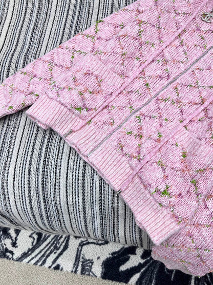 C 25 Vintage  Cashmere hooded cardigan