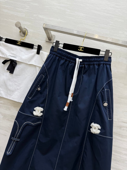 C 25 Vintage denim skirt