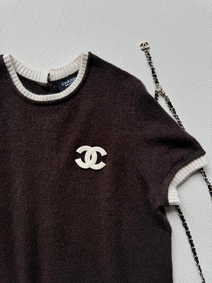 C 25 Vintage Cashmere Short Sleeves（BROWN/GREEN）
