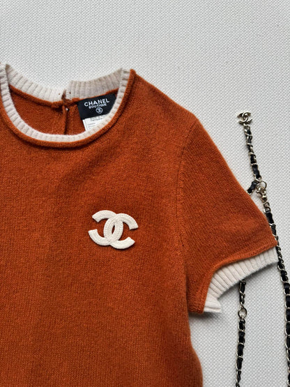 C 25 Vintage Cashmere Short Sleeves（BROWN/GREEN）