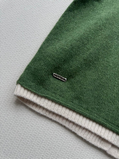 C 25 Vintage Cashmere Short Sleeves（BROWN/GREEN）