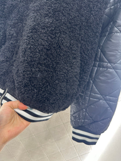 Di 25 Teddy plush cotton baseball jacket