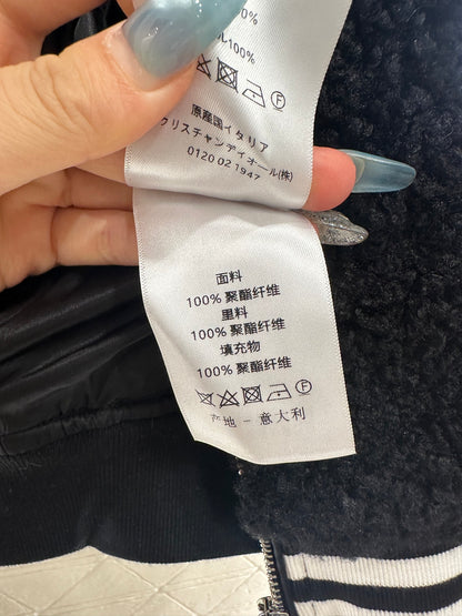 Di 25 Teddy plush cotton baseball jacket