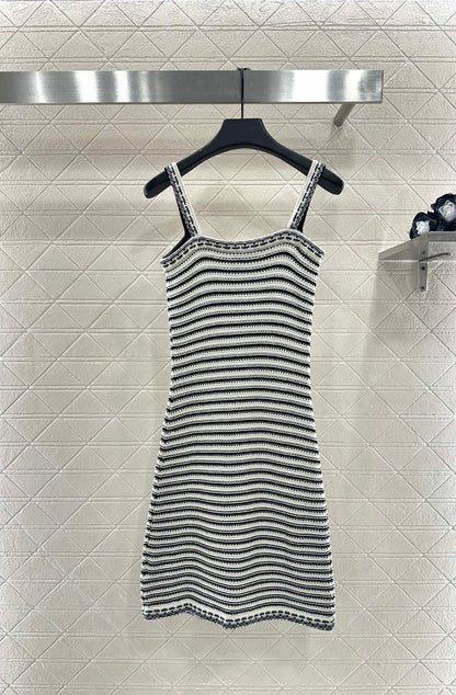 Di 25 knitted suspender skirt