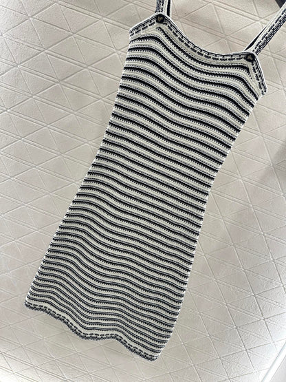 Di 25 knitted suspender skirt