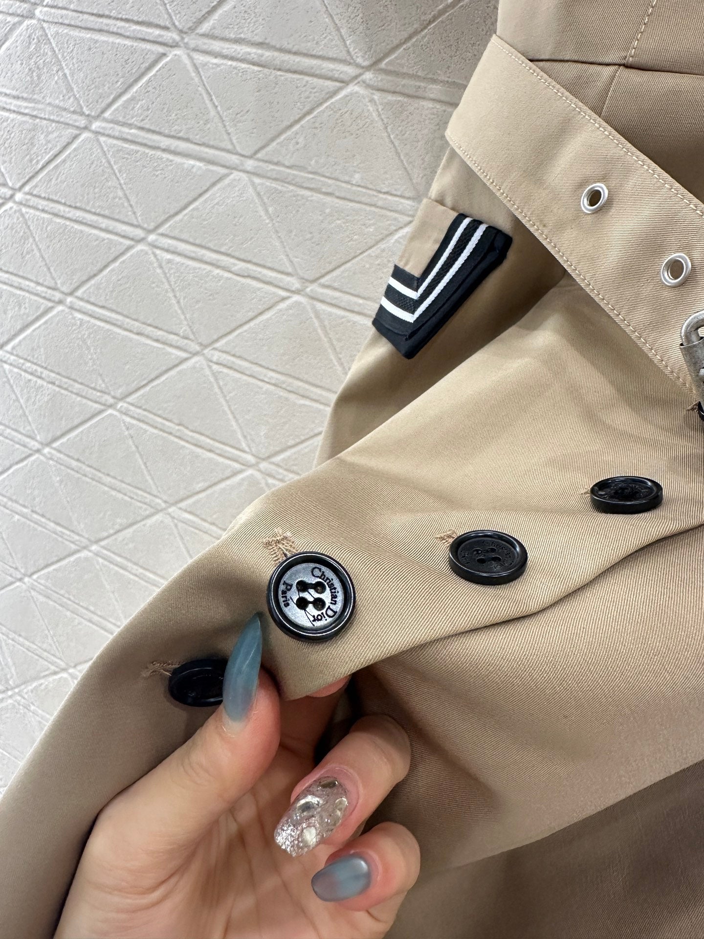 Di 25 Belt Short Sleeve Dress