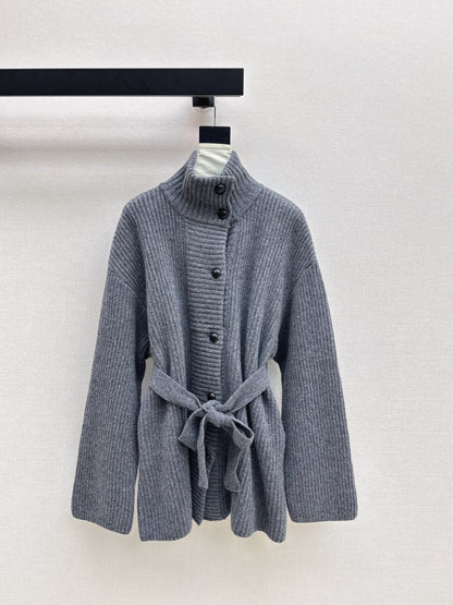 Bru 25 Knitted wool coat（BEIGI/BLACK/GRAY）
