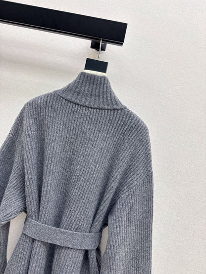 Bru 25 Knitted wool coat（BEIGI/BLACK/GRAY）