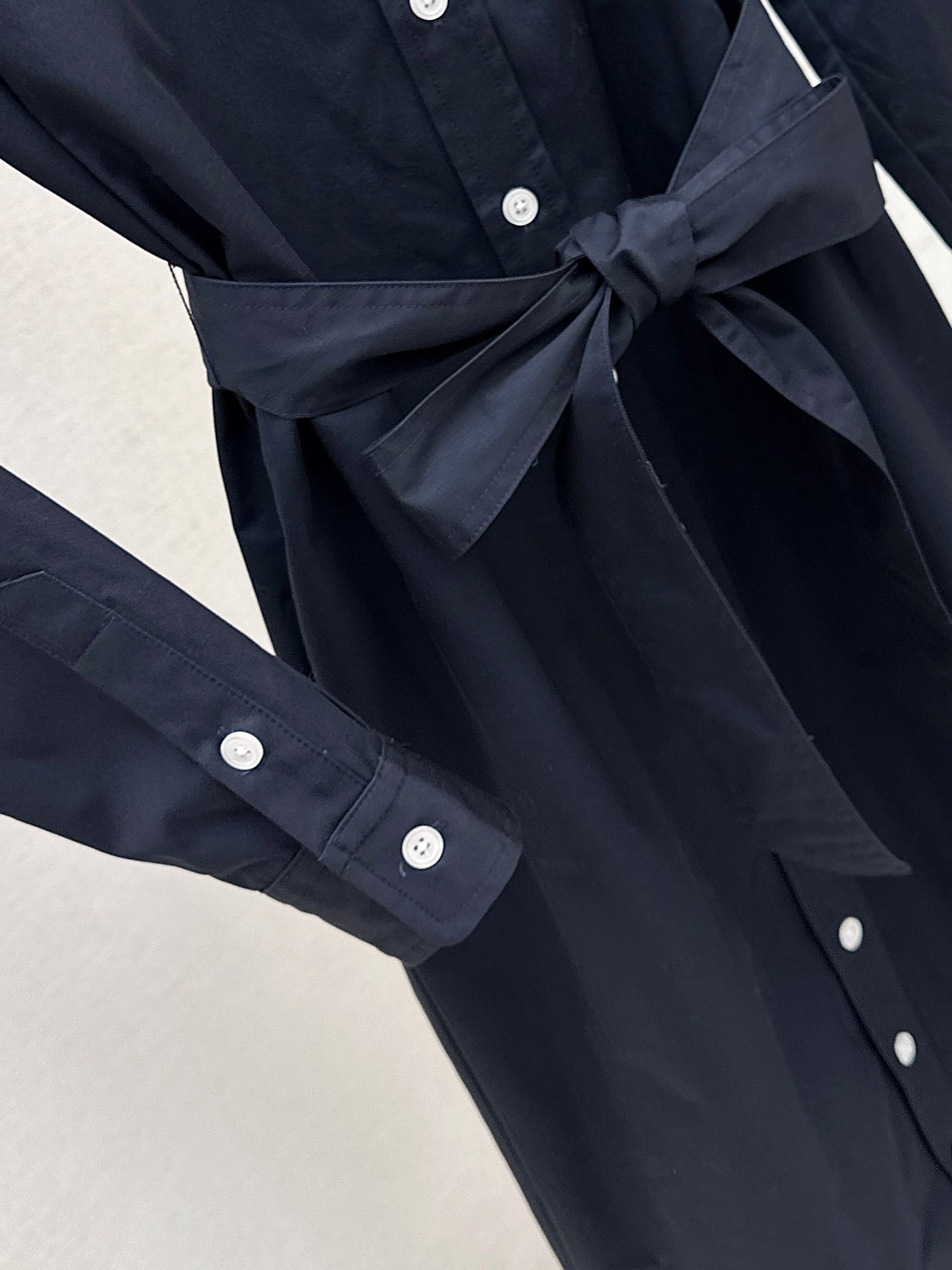 Ra 25 New Horseback Riding Logo Embroidered Long Shirt Dress