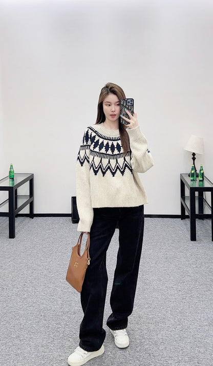Di 25 Cashmere Wool Sweater Alpine Skiing 🎿 Series