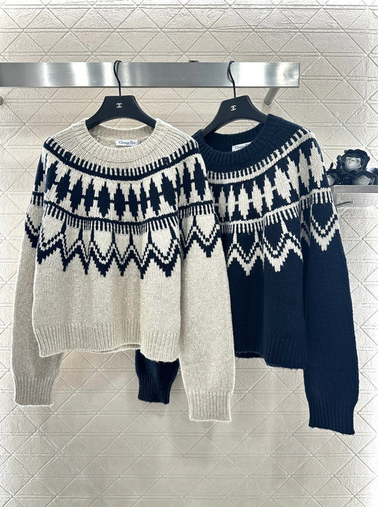 Di 25 Cashmere Wool Sweater Alpine Skiing 🎿 Series