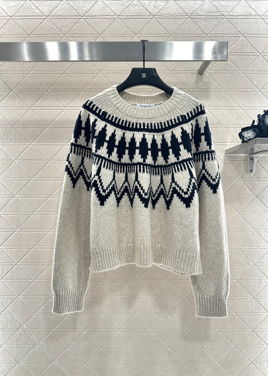 Di 25 Cashmere Wool Sweater Alpine Skiing 🎿 Series