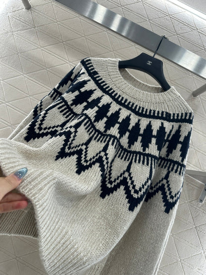 Di 25 Cashmere Wool Sweater Alpine Skiing 🎿 Series