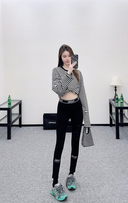 C 25 New Arrival Hot Diamond High Elastic Leggings